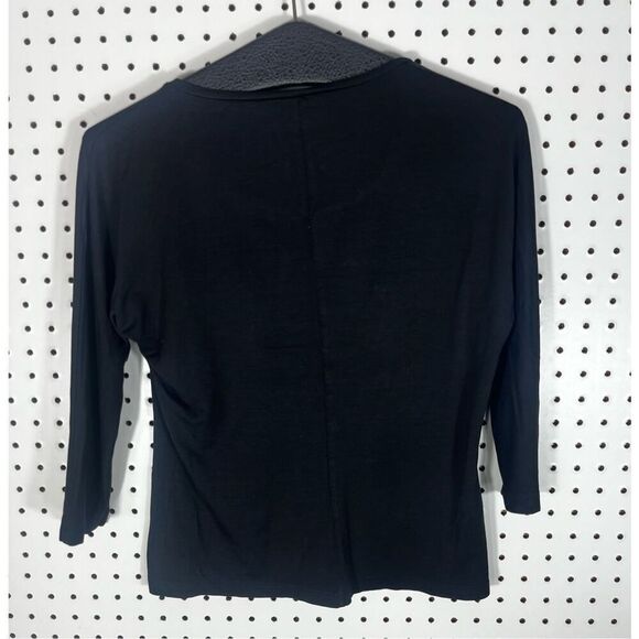 MaxMara long sleeve scoop neck top size medium - Picture 2 of 3